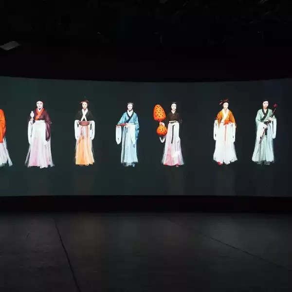 全国首个汉代文化数字艺术展亮相服贸会